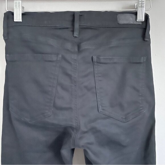 Agolde Black Mid-rise Cropped Sophie Skinny Jeans - 27" - Picture 9 of 11